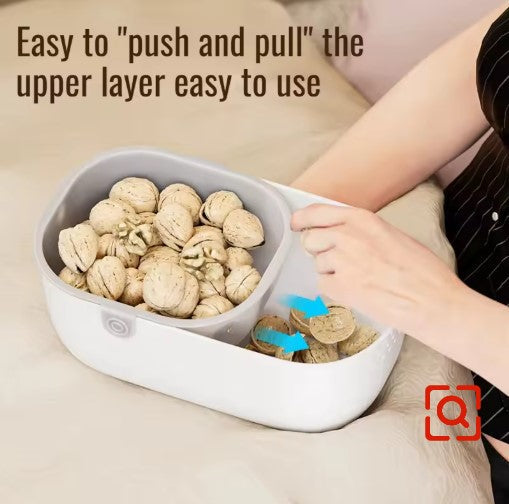Multifunctional double thickened storage basket