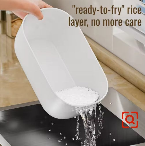 Multifunctional double thickened storage basket