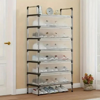 Multi layer Stainless Steel Shoes Rack – Space Saving Shoe Organizer