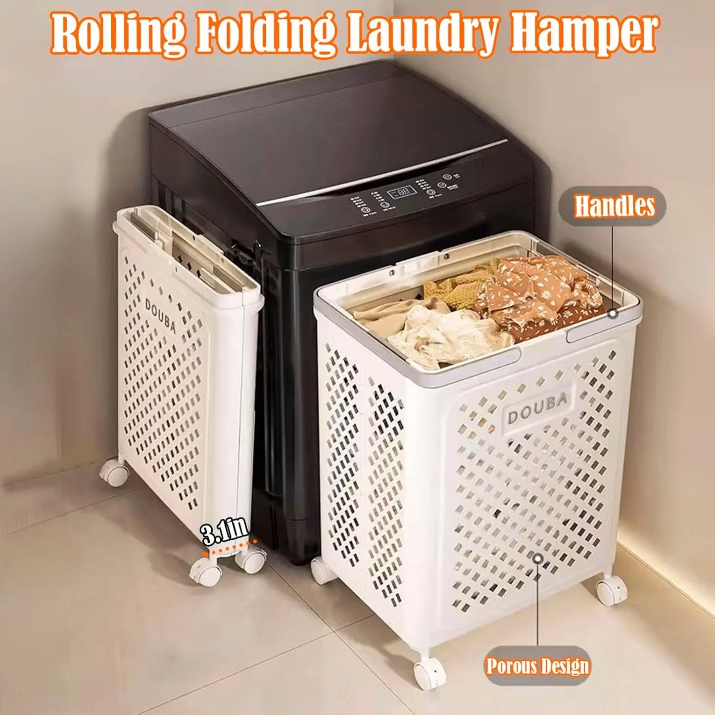 Folding Laundry Basket