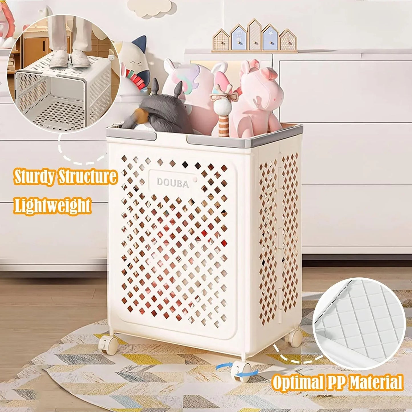 Folding Laundry Basket