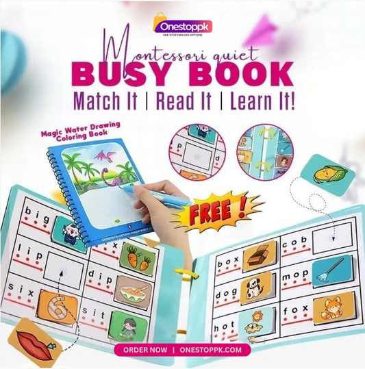 Montessori Quiet Busy Book