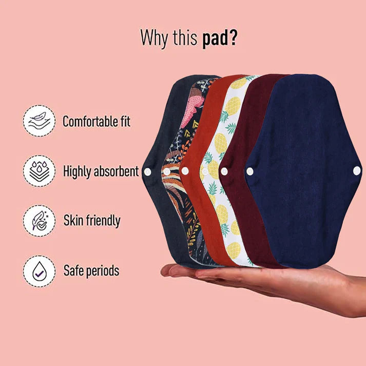 Reusable Waterproof Menstrual Pad , Period Pads