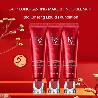 FV Liquid Foundation Oil Control Waterproof Hydrating Makeup Base Cream (Natural Shade For All)